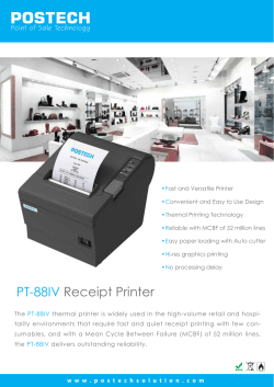 PostechPT-88IV Thermal Receipt Printer