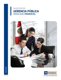 CatÃ¡logo PDF - Escuela de Postgrado de la Universidad Continental