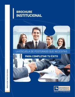 institucional - Escuela de Postgrado de la Universidad Continental