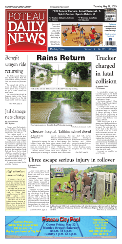 Rains Return - The Poteau Daily News