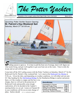 March 2015 - Potter Yachters