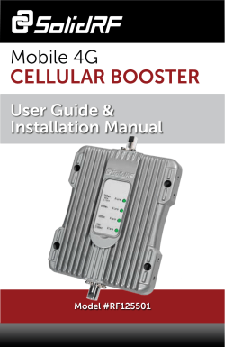 View the SolidRF Mobile 4G Install Guide