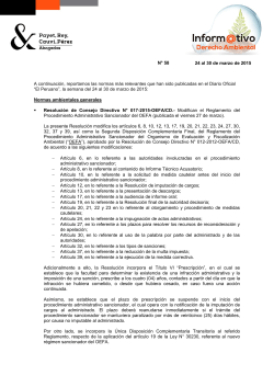 BoletÃ­n Derecho Ambiental NÂ° 58 (922822).DOC
