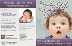 Walk 2015 - The Pregnancy Center