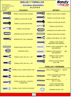 Copia de CAT TORNILLERIA