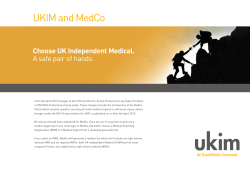 UKIM and MedCo - Premex Services