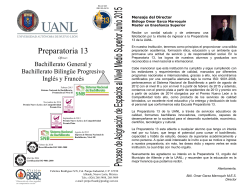 Folleto Informativo PAE 2015 - Preparatoria13