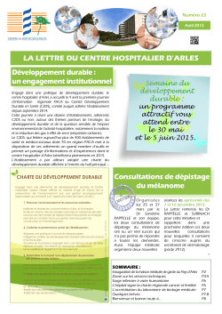 Version PDF - Centre Hospitalier d`Arles