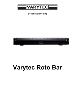 Varytec Roto Bar