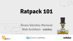 Ratpack 101 - Amazon Web Services