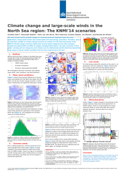 Climate change and large-scale winds in the North