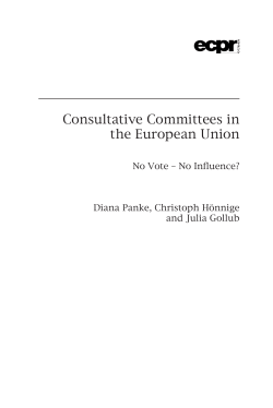 View - ECPR Press - European Consortium for Political Research