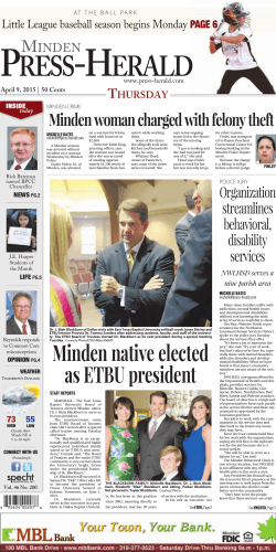 View the e-Paper here outside of the viewer. - Minden Press