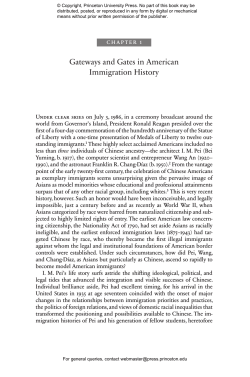 The Good Immigrants: How the Yellow Peril Became the Model