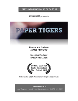 Paper Tigers Press Kit v150425b