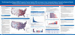(ESRD) Prospective Payment System (PPS) and Access to Care