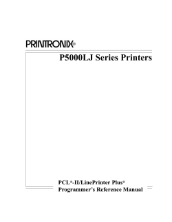 PCL LinePrinter Plus LJ