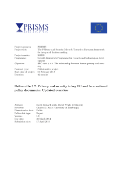 Updated overview - Privacy and Security Mirrors