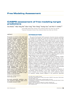 CASP9 assessment of free modeling target predictions
