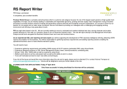RS Report Writer