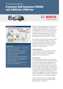 Datenblatt - Bosch Mobility Solutions