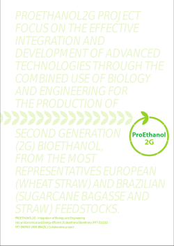 PROETHANOL2G PROJECT FOCUS ON THE EFFECTIVE