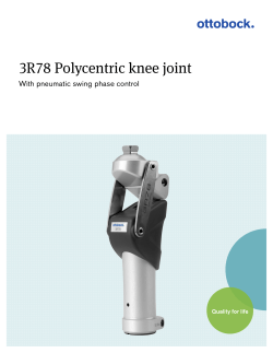 3R78 Polycentric knee joint