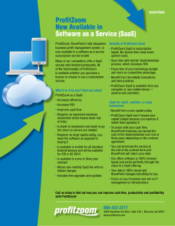 SaaS Overview