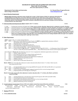 PDF File - Programs of Study - Appalachian State University