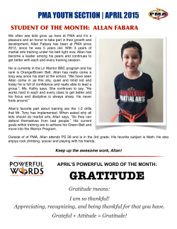 APRIL 2015 YOUTH NEWSLETTER.pages