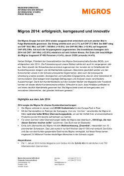 Migros 2014 - Pro Innerstadt Basel