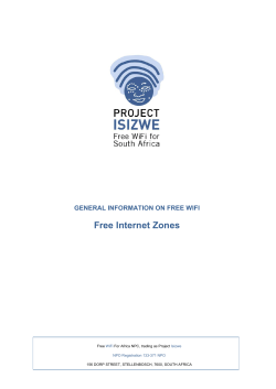 Free Internet Zones