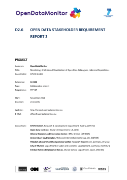 - OpenDataMonitor