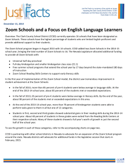 Zoom Schools and a Focus on English Language Learners