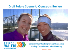 Draft Future Scenario Concepts Review