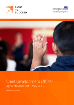 Chief Development Officer