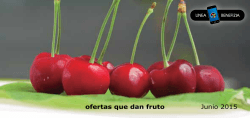 ofertas que dan fruto Junio 2015 - Prudescuento. Club de compras.