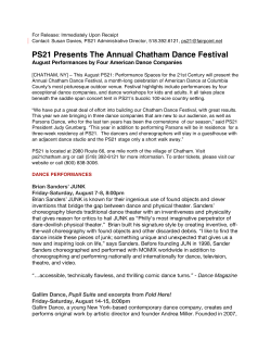 PS21 Presents The Annual Chatham Dance Festival August