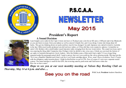 pscaa may newsletter