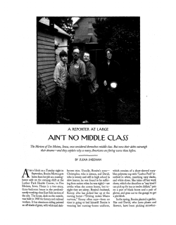 Sheehan ain`t no middle class