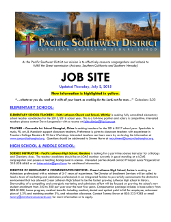PSD Job Site