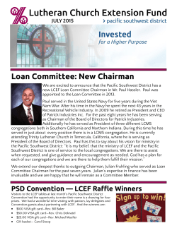 LCEF Newsletter
