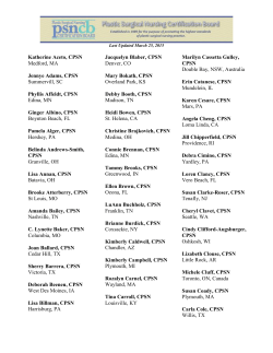 Katherine Aceto, CPSN