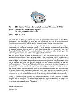 EMS Vendor Partners â Paramedic Systems of Wisconsin (PSOW)