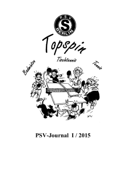 Ausgabe I/2015 - psv-tischtennis