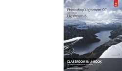 Adobe Photoshop Lightroom CC (2015 release