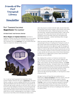 Friends of The Library Newsletter
