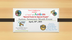 Pub 42 Autism Awareness 2015
