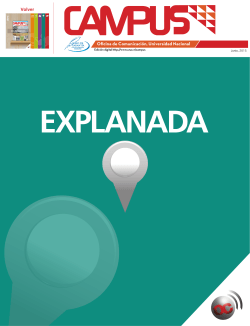 Explanada - Universidad Nacional
