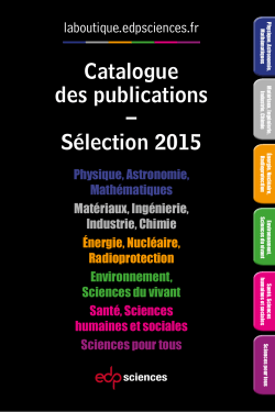 Catalogue des publications â SÃ©lection 2015
